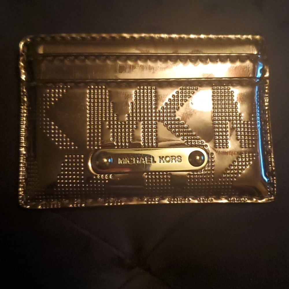 Silver Michael Kors Cardholder